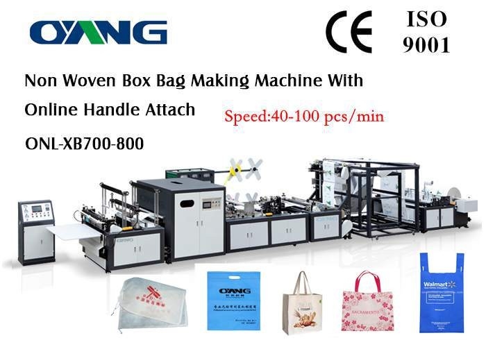 Multi Fungsional Otomatis Non Woven Bag Membuat Mesin 220v / 380v