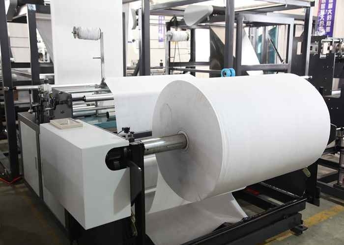 Carry / Shopping Bag Automatic Non Woven Bag Making Machine Eco Friendly