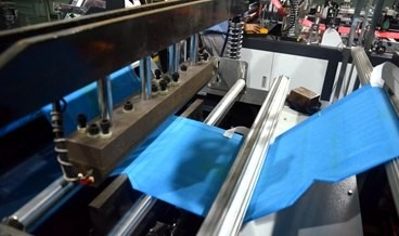 Kontrol PLC Non Woven Box Membuat Mesin Untuk Menangani Tas Reusable