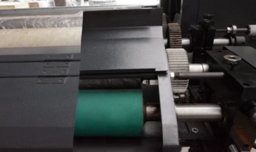 Mesin Cetak Flexo Empat Warna Hemat Energi / Mesin Press Printing Besar 4 Warna